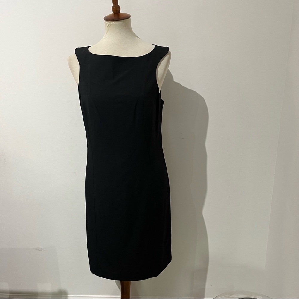 Emporio Armani Shift Dress Cocktail Date night little black dress
